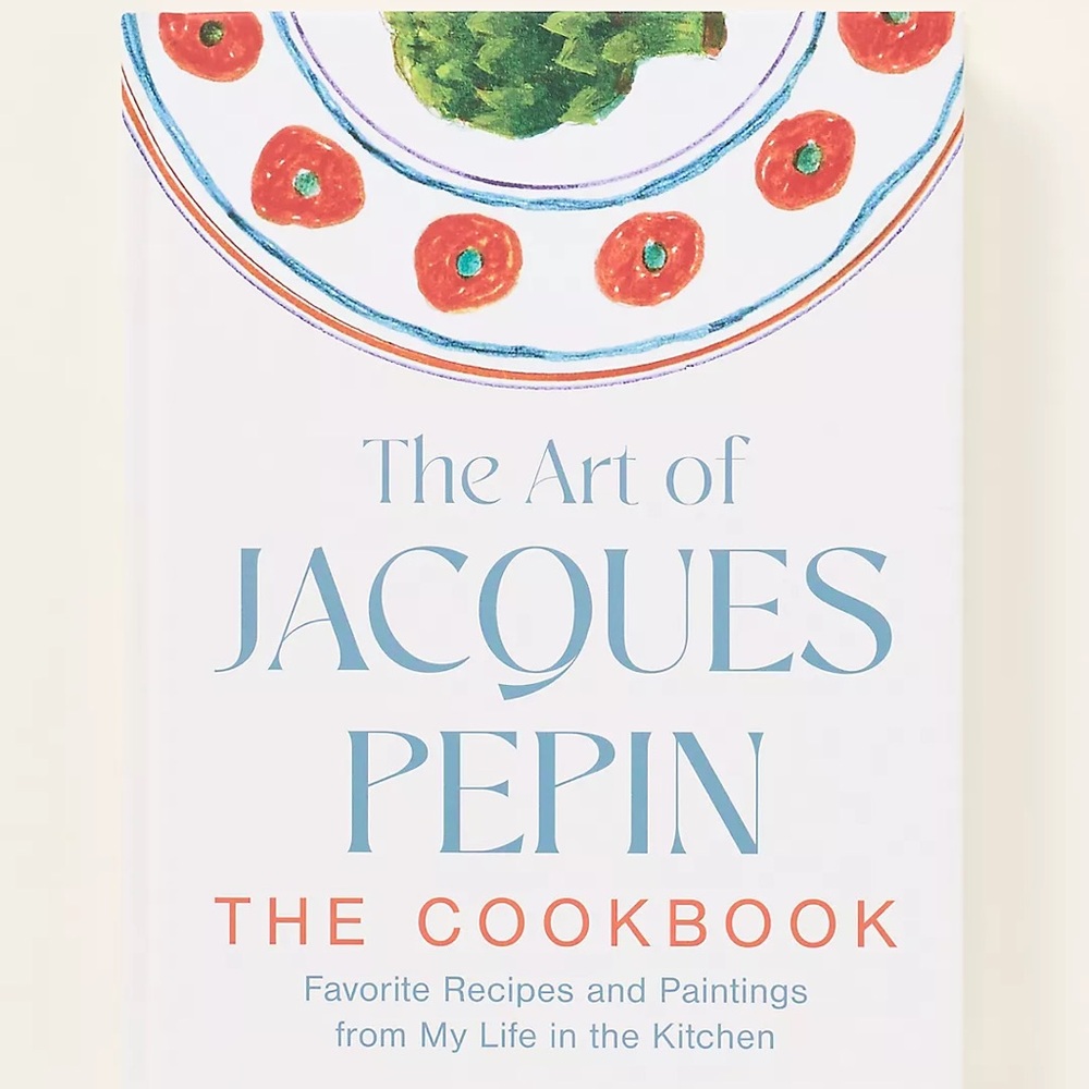 RARE Signed Copy of The Art of Jacques Pepin Cookbook